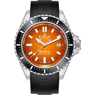 Edox 80120-3NCA-ODN Skydiver Neptunian Automatik Herrenuhr 44mm 100ATM