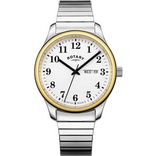 Rotary GB05761/18 Two Tone Expanding Bracelet Watch - W13207