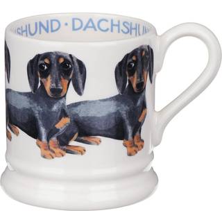 Emma Bridgewater Emma Bridgewater Black & Tan Dachshund 1/2 Pint Mug