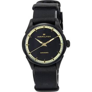 Hamilton Special Edition Black and Gold Jazzmaster Automatic Black Dial Men's Watch H32255730