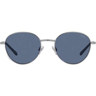 Polo Ralph Lauren PH3144 931680 51 Solbriller Mænd Silver - Semi-Shiny Silver - 51mm