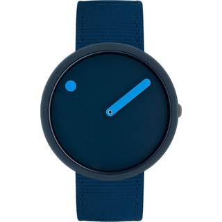 Picto - Navy Blue urskive og Navy Blue rem - 40 mm