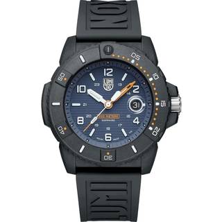 Luminox Navy Seal 3600 Series Blue Dial Black Silicone Strap Men's Watch XS.3602.NSF