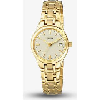 Citizen EW1262-55P Eco-Drive Gold Tone Bracelet Watch - W92968