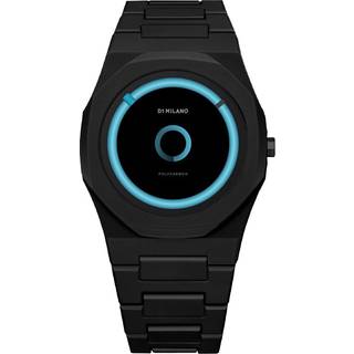 D1 Milano Polykarbon Blå Herre LED Ur (40,5 mm)
