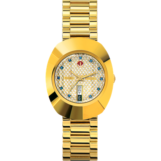 Rado R12413314 Diastar Original Guld/Gul guldtonet stål Ø35 mm