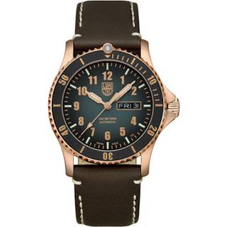 Luminox Sport Timer Black Dial Brown Leather Strap Limited Edition Men's Watch XS.0927