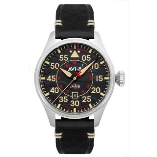 AVI-8 Hawker Hurricane AV-4097-03 - Herre - 46 mm - Analog - Automatisk - Mineralglas