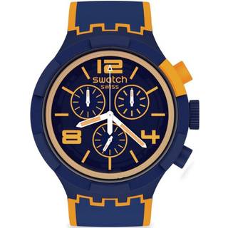 Swatch SwatchPAY! OrangePaysPAY! Quartz Blue Dial Blue Silicone Strap Men's Watch SBO2N100-5300