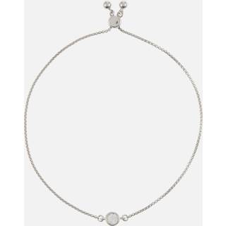 Ted Baker Silver Crystal Pull Chain Bracelet - 20cm