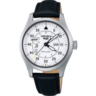 Seiko 5 Sports X Peanuts Parachute Limited Edition Automatic White Dial Unisex Watch SRPK27K1