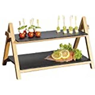 2-plans stativ, 43,4 x 27,5 cm, skifer - Kesper