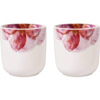 Villeroy & Boch Rose Garden Krus 2-pak - Kaffekopper Porcelæn Rose (Pink) - 1042878403