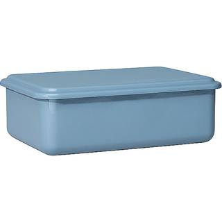 Riess Service + Store Vorratsbehälter medium / hoch Heidelbeerblau - Emaille - Blau