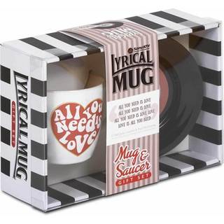 Thumbs Up! Mug set "Lyrical Mug" Love - Lennon & McCartney