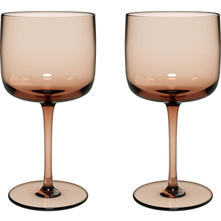 Villeroy & Boch Like vandglas 27 cl 2-pak Clay