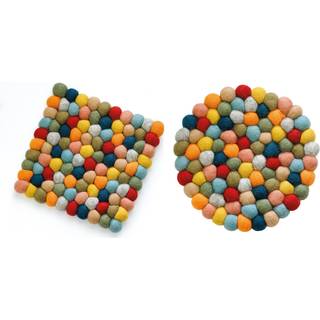 Cilio Untersetzer LANA COLORE rund Schafwolle 21cm