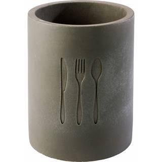 Bestikholder Element Ø11x14 cm i beton grå