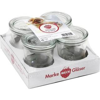 Weck Mini Mold Jar 140ml Set of 4