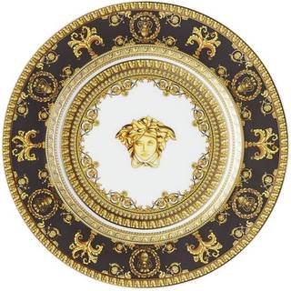 Rosenthal Tableware - 'Baroque Nero' plate, medium in Multicolor Porcelain