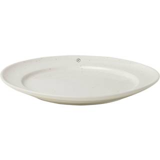 Tallerken 22 cm, vanilje