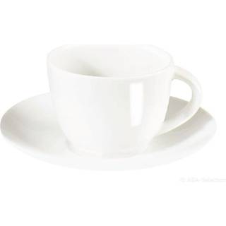 Espressokop Patricia i Fine Bone China med underkop