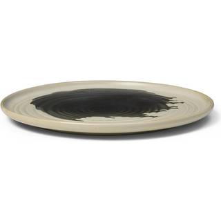 Omhu Plate - Medium - Off-White/Charcoal