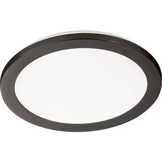 Schöner Wohnen Flad LED-loftlampe til badeværelset Ø 40 cm