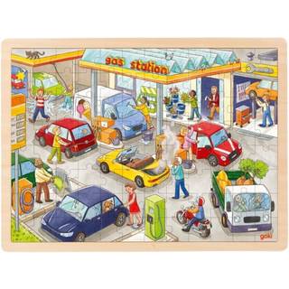 Goki Wooden Jigsaw Puzzle Gas Station 96 pcs. Wood