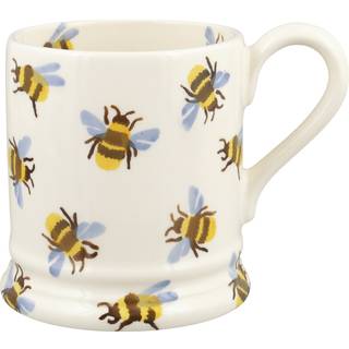 Emma Bridgewater Emma Bridgewater Cream Christmas Bumblebee 1/2 Pint Mug