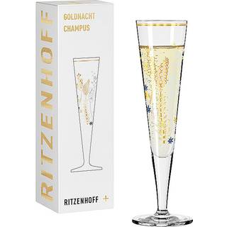 Ritzenhoff Goldnacht Champagneglas No: 37 - Champagneglas Krystalglas Klar - 1071037