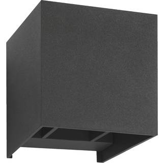 5080 udendørs LED-væglampe, up/down, grafit