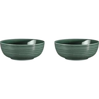 Seltmann Weiden Terra skål Ø20,4 cm 2-pak Moss Green