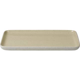 blomus Sablo tallerken 15x21 cm Savannah