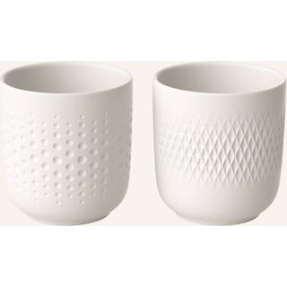 Villeroy & Boch Manufacture Collier kop 2-pak Hvid