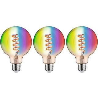 Paulmann LED-Globe G95 ZigBee E27 6,3W RGBW 3er