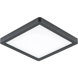 EVN Tectum LED udendørs loftlampe, kantet med glas