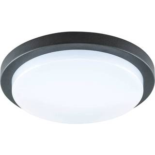 EVN Tectum LED udendørs loftlampe, rund, Ø 24,6 cm