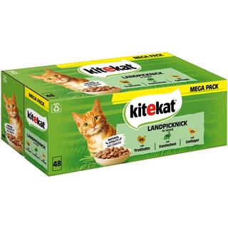 Kitekat Vådfoder til katte i portionspose skovtur på landet i sauce 33.32 DKK/1 kg