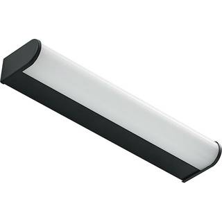 Lindby Ulisan LED-væglampe til bad, rund, 32,8 cm