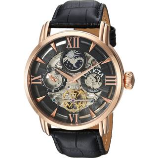 Invicta 22653 Sort/Læder Ø47 mm