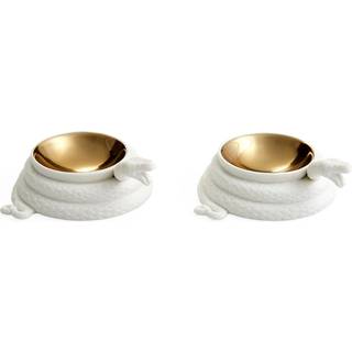Jonathan Adler Eden Salt & Pepper Set - Krydderikværne Porcelæn Hvid - JA-32857