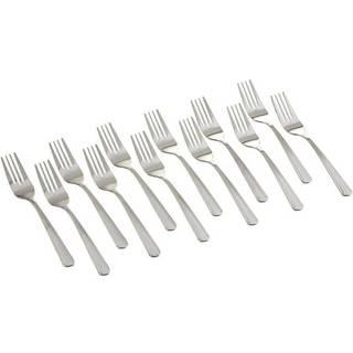 WINCO 12-delad Dominion Salad Fork Set 18-0 Rostfritt stål silver