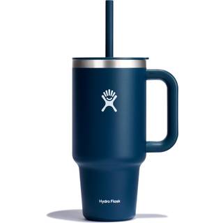 Hydro Flask All Around Travel Tumbler Drikkeflaske størrelse 0,95 l farve blå