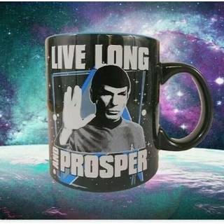 Star Trek Spock Live Long og Prosper 20oz keramiske krus