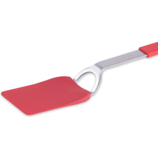 RSVP International Kitchen Tool Tool Collection Flexible Nylon Spatel Rustfrit st?l h?ndtag 10.75x2 """" R?d