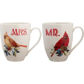 Lenox 863973 Vinterhilsen 2-stykke MR & MRS MUG SET