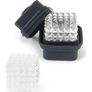 W&P Prism Single Ice Mold Perfect ?tset stor terning langsom smeltning til whisky og cocktails f?devaref?devalg premium silikone opvaskemaskine s