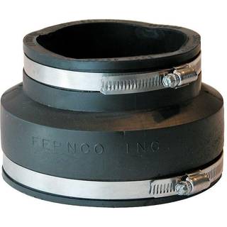 FERNCO P1056-54 Fleksibel PVC-r?rkobling til st?bejerns plast eller st?l til st?bejerns plastik eller st?l VVS-forbindelser