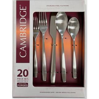 Cambridge Silversmiths Averie Satin 20 Piece Bestrow Set Service til 4 sølv